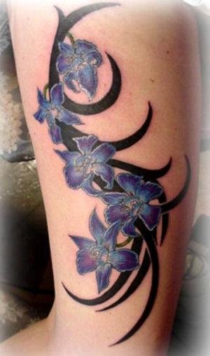 Butterfly and Orchid Tattoos. Butterfly tattoos really are a very well known 