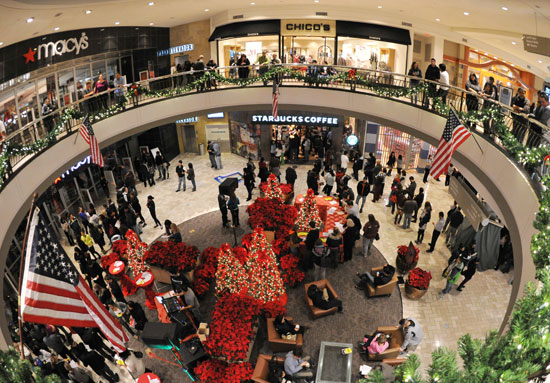 mall at christmas mall at christmas