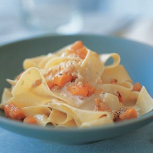 Pappardelle with Roasted Squash Pappardelle with Roasted Squash