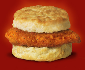Chick-fil-A Spicy Chicken Biscuit Chick-fil-A Spicy Chicken Biscuit
