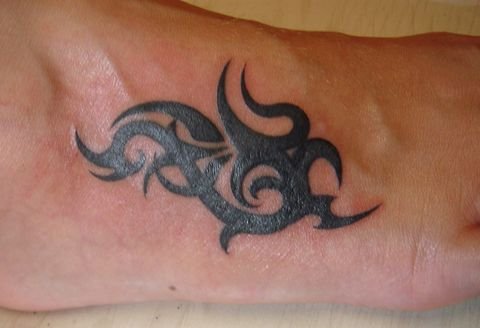 tribal celtic full color, Tribal foot tattoos Thinking about some of the 
