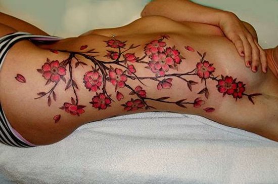 Cherry Blossoms Tattoo. You should also know that the Chinese and Japanese 