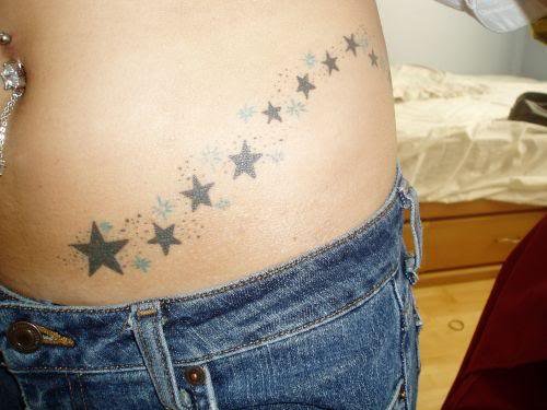 The star tattoo is not just a simple design as it appears. It has a deeper meaning and symbolizes many aspects of life. There are also many different 