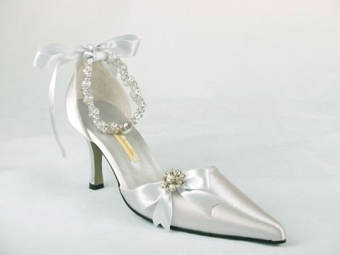 Cheap Silver Wedding Shoes