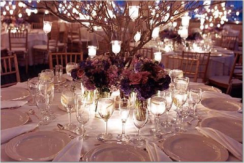flowers tickled pink bride Winter Wedding Table Decorations Collections