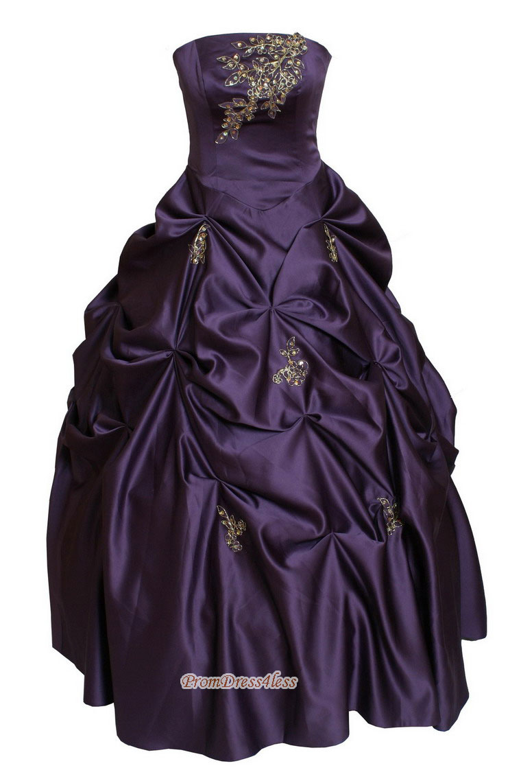 purple wedding dresses