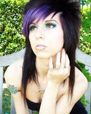 Other emo guys go for sleek medium-length hair with the front swept. Trendy Medium Length Emo Hairstyles