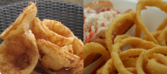 Thick and Thin Onion Rings Thick and Thin Onion Rings