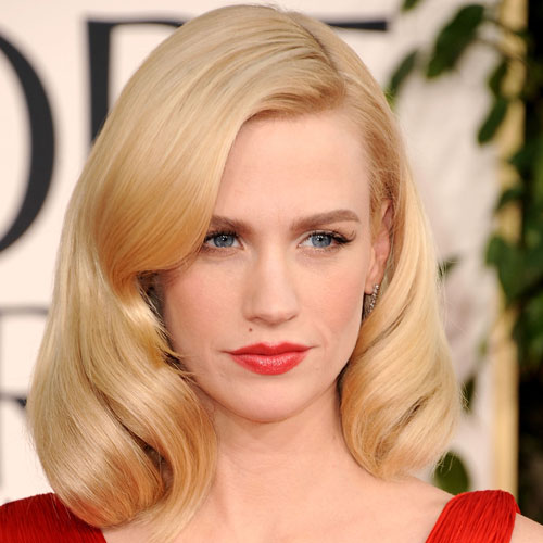  and Grace Kelly January Jones slinked her way into the Golden Globes