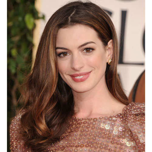 More than 90 percent of you were gaga for Anne Hathaway's Golden Globes hair