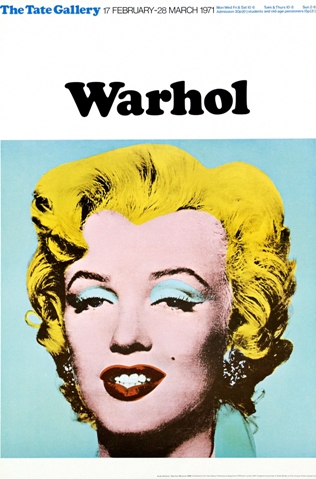 Mr Warhol's infamous image of Marilyn Monroe