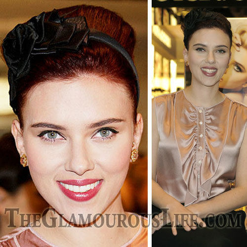 scarlett johansson hairstyle