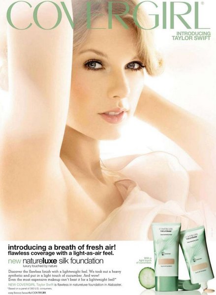 Taylor Swift Covergirl Ad. taylor swift endorsement