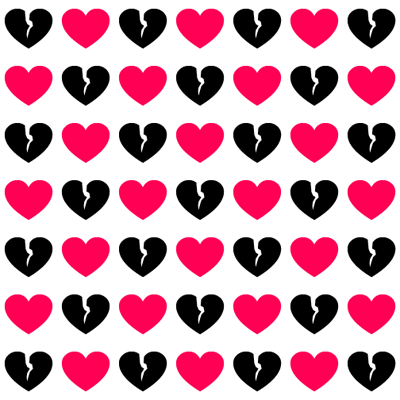 Cute Heart Wallpapers on Black Pink Hearts Cute Gif