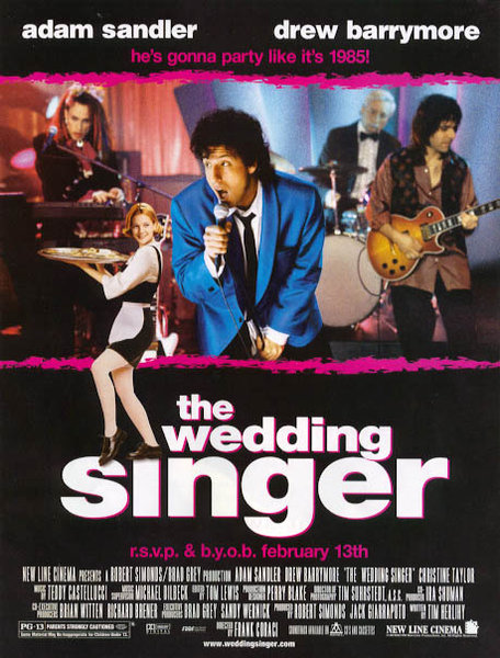 wedding singer movie  posters