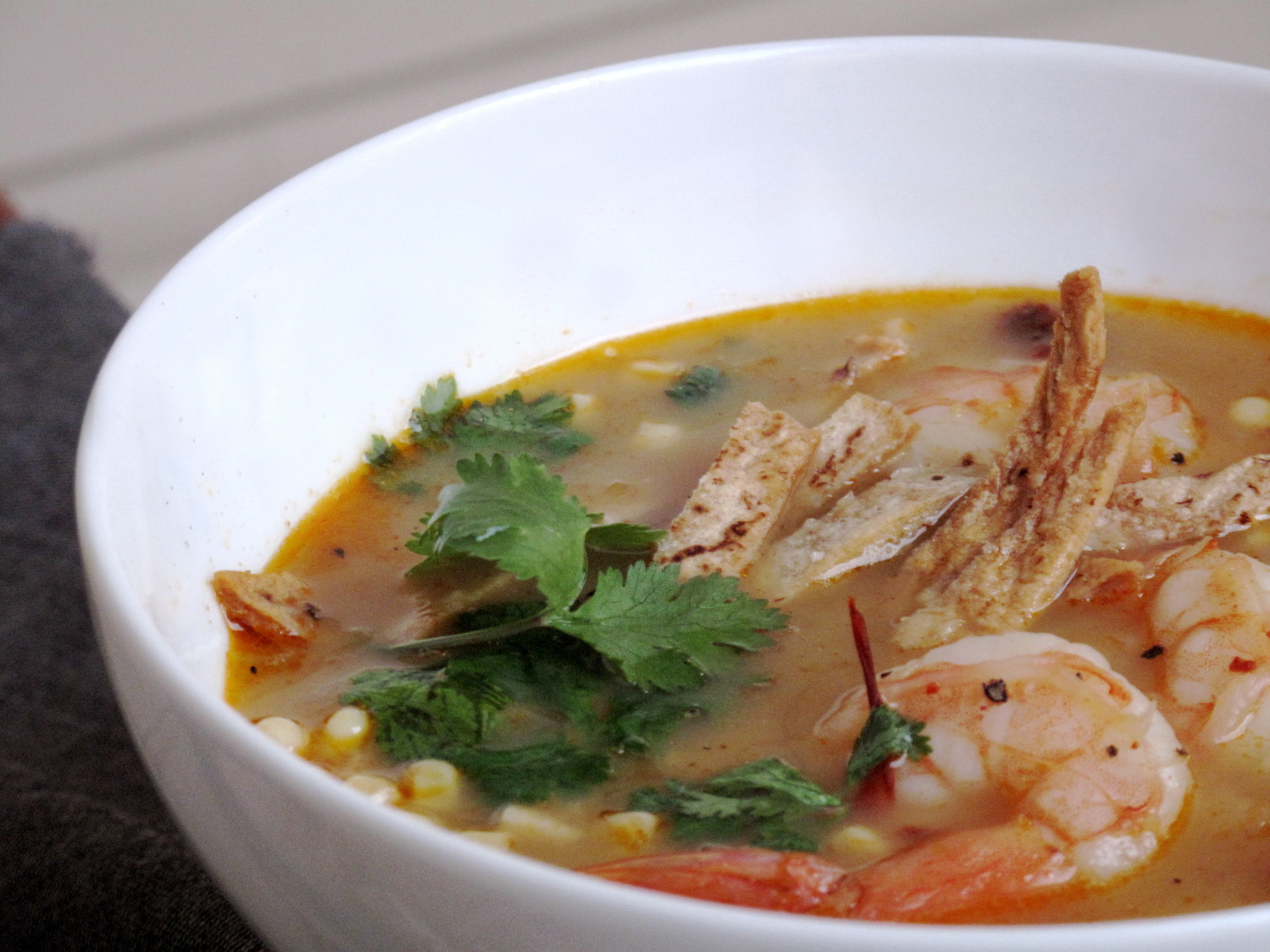 Shrimp Tortilla Soup Shrimp Tortilla Soup