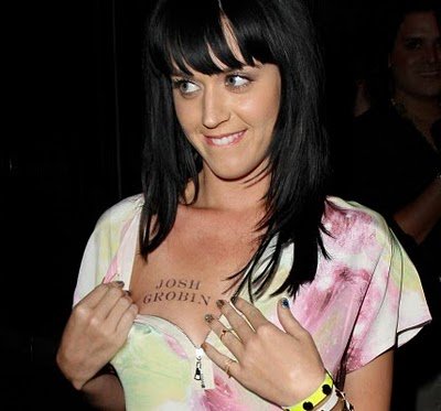 katy perry tattoos. Katy Perry Tattoos