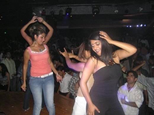 Actress World Young Indian Girls Dancing In A Party