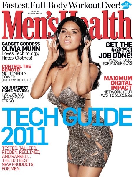 Olivia Munn - Sexy for Men's Health Tech Guide 2011
