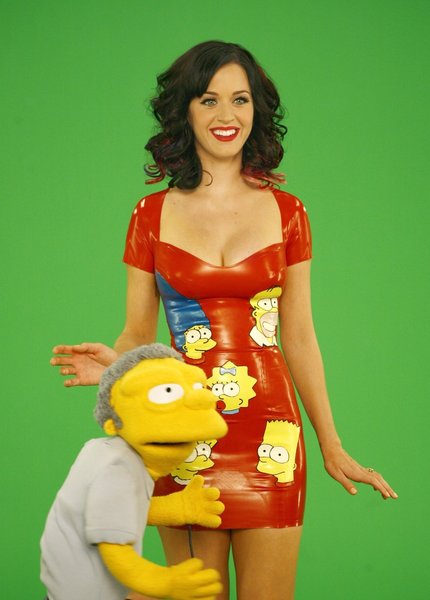 Katy Perry - 'The Simpsons' - photoshoot