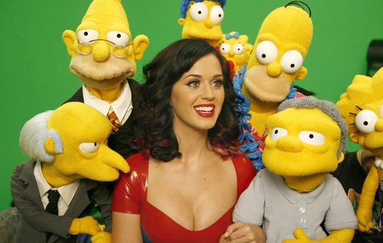 Katy Perry - 'The Simpsons' - photoshoot