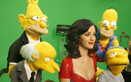 Katy Perry - 'The Simpsons' - photoshoot