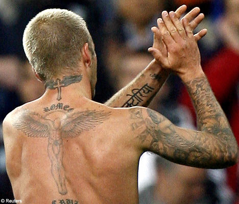 david beckham tattoos 2011. Modern David Beckham Tattoos