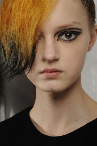 punk rock eye makeup. Lead makeup artist Francelle