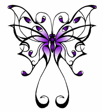 butterfly tattoo designs for women