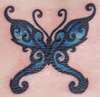 Butterfly  Tribal Tattoos on Tribal Butterfly Tattoos   Find The Latest News On Tribal Butterfly