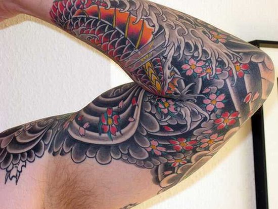 ideas for tattoos for men sleeves. flower tattoos for men sleeves. ~Elizabeth Stone ideas for tattoos for men 