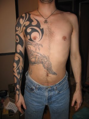 tribal panther tattoo. panther tribal tattoo