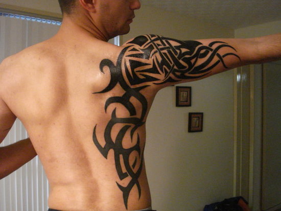 Tribal Tattoo on side back
