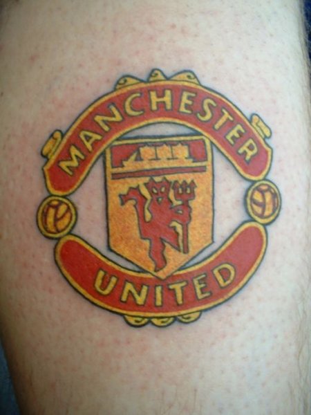 manchester united tattoos. Manchester United football