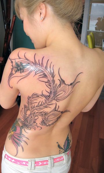 Phoenix Tribal Tattoo Design tattoo phoenix tribal