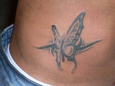 butterfly tribal tattoo. Butterfly Tribal Tattoo