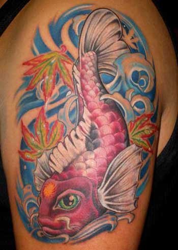  and dragons koi fish tattoo designs have permeated into Western tattoo