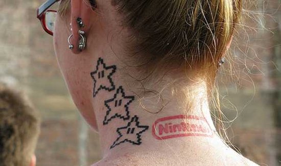 Tattoos On Your Neck. Tattoo Stars for Your Neck