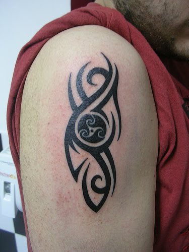 Male Tribal Arm Tattoos