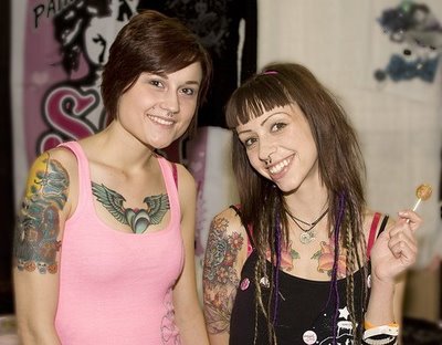 female body tattoos. Female Body Piercing And