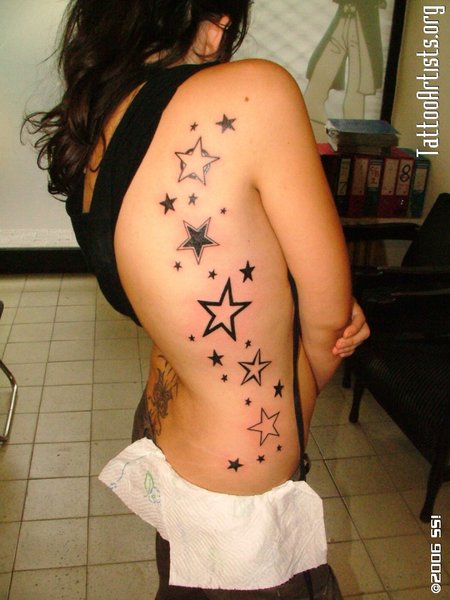star tribal tattoos