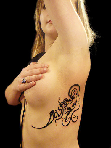 Tribal Tattoo on Sexy Women