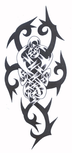 tribal celtic tattoos. tribal celtic tattoos