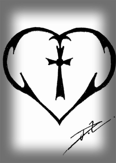 Tribal Heart Tattoos For Women. tribal heart tattoos