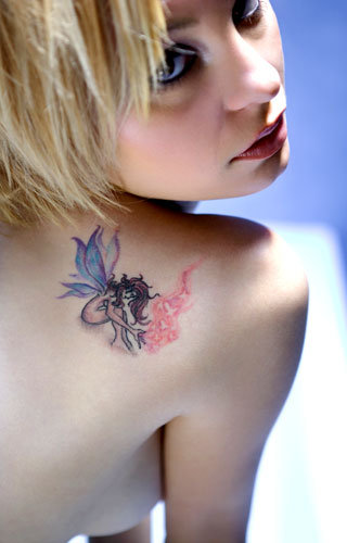 miami ink fairy tattoo. Female Fairy Tattoo