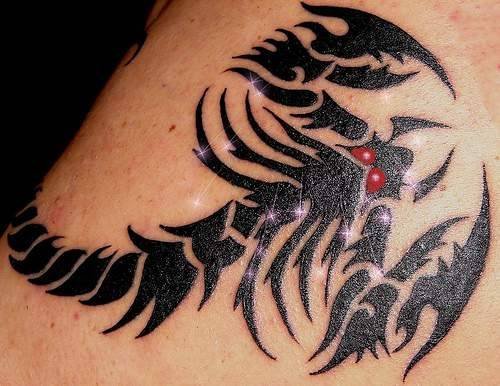 Scorpio tattoo Design The scorpion has had various meanings and