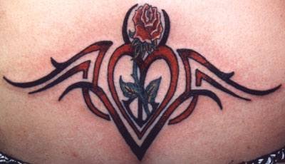 Tribal Hearts on Tribal Heart Tattoos
