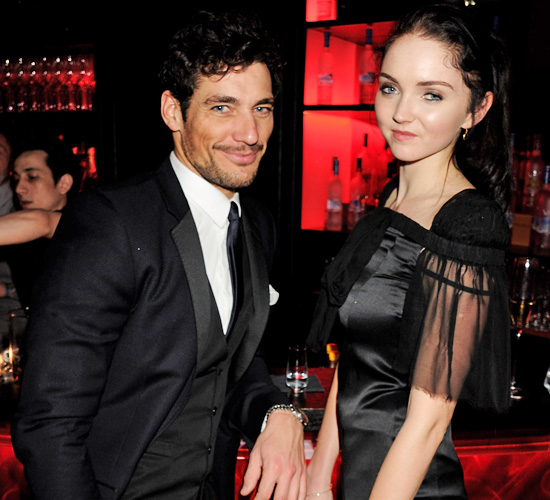 Lily Cole couple