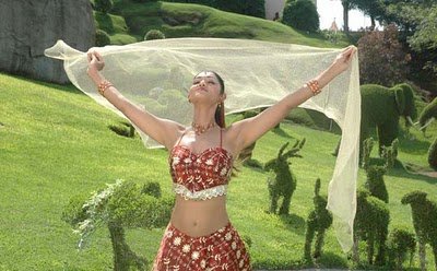 Desi Girl Deepa Chari Hot Photos Showing her sexy Navel