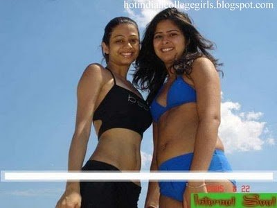 NRI Hot Bikini Girls In Beach at Hotel